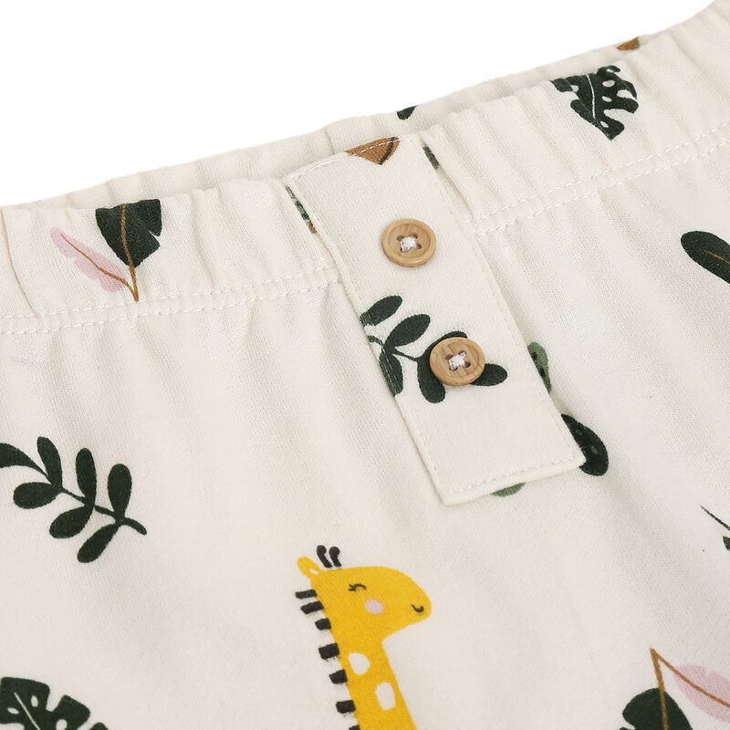Girls Natural Printed Joggers image number 2